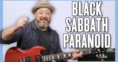 Black Sabbath Paranoid Guitar Lesson + Tutorial