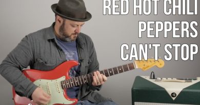 Red Hot Chili Peppers “Can't Stop” Guitar Lesson