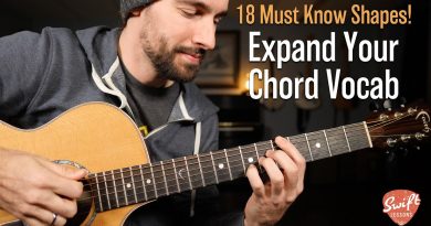 Expand Your Guitar Chord Vocabulary | Must Know Barre Chords & Jazz-Blues Shapes!