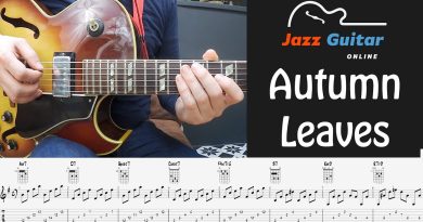 Autumn Leaves – Easy Jazz Guitar Chords