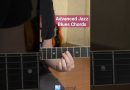 Advanced Jazz Blues Chords Tutorial #shorts