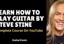 Learn How To Play Guitar by Steve Stine – Beginner Guitar Lesson #1