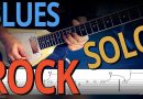 Power Blues Rock Solo with TABS // Guitar Lesson