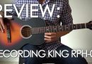 REVIEW: Recording King RPH-05 Acoustic Parlor Guitar