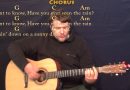 Have You Ever Seen the Rain (CCR) Strum Guitar Cover Lesson – Chords/Lyrics #haveyoueverseentherain