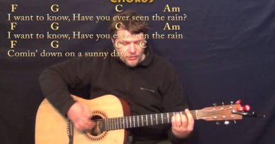 Have You Ever Seen the Rain (CCR) Strum Guitar Cover Lesson – Chords/Lyrics #haveyoueverseentherain