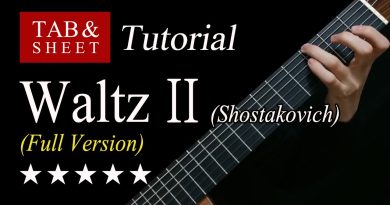 The Second Waltz (Full Version) – Guitar Lesson + TAB