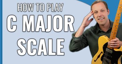 C Major Scale Guitar (Beginner lesson)