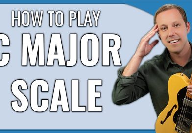 C Major Scale Guitar (Beginner lesson)