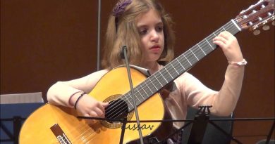 Amazing 7-Year-Old girl Guitarist – Konstantina Andritsou performs @ Megaro (Athens) HD