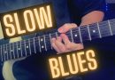 Slow Blues Guitar Backing Track – A Minor