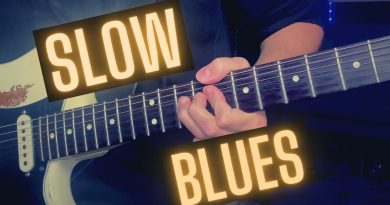 Slow Blues Guitar Backing Track – A Minor