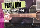 Pearl Jam – Black | simple acoustic guitar lesson