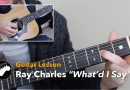 Ray Charles “What'd I Say” Acoustic Guitar Lesson