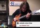 Free Guitar lesson: Robben Ford – “Melodic Minor Blues Licks”