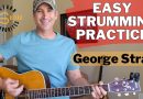 Learn the EASIEST Song to play by George Strait | The Cowboy Rides Away Acoustic Tutorial