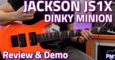 Jackson JS1X Dinky Minion Mini Electric Guitar – Review & Demo