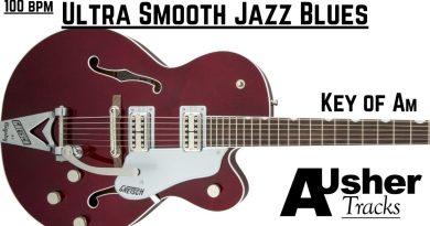 Smooth Jazz Blues Guitar Backing Track Jam in A minor