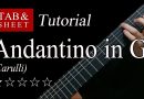 Andantino in G (F. Carulli) – Guitar Lesson + TAB