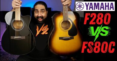 Yamaha F280 VS Yamaha FS80C | Which Guitar Is Best For Beginners ??