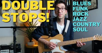 DOUBLE STOPS! 7 Essential Guitar Licks for Blues, Funk, Rock, Jazz, Country, & Soul!