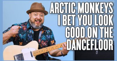 Arctic Monkeys I Bet You Look Good On The Dancefloor Guitar Lesson + Tutorial