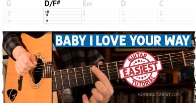 “Baby I Love Your Way” Guitar Tutorial (Intermediate Version)