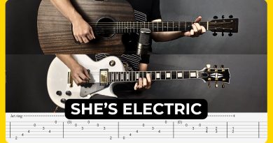 She's Electric – Oasis | Tabs | Guitar Lesson | Cover | Tutorial | Solo | All Guitar Parts