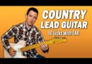 Country Lead Guitar Tutorial – 10 Licks