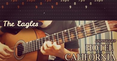 HOTEL CALIFORNIA (Live/Acoustic) – The Eagles – Full Guitar Lesson (TABS)