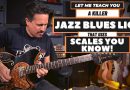 Combine 3 Scales for this Jazz Blues Guitar Lick!