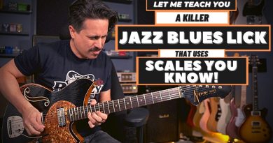 Combine 3 Scales for this Jazz Blues Guitar Lick!