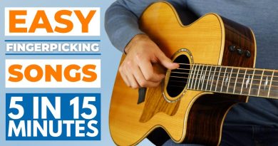 Learn 5 EASY Fingerpicking Guitar Songs for Beginners in Just 15 Minutes