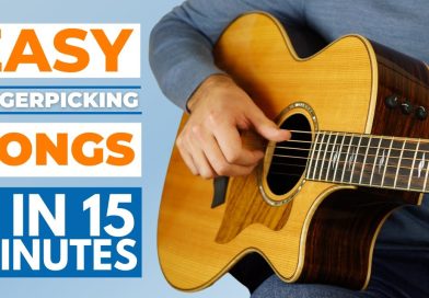 Learn 5 EASY Fingerpicking Guitar Songs for Beginners in Just 15 Minutes