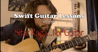 Advanced Guitar Lesson – Indian Raga, sitar style guitar playing