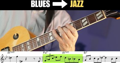 Jazz Lines in your blues solos with passing II-Vs