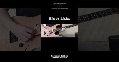 Intermediate Blues Licks | Guitar Lesson | Minor Pentatonic Style