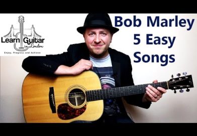 Easy Beginner Guitar Lesson – Play 5 Bob Marley Songs With 5 Chords