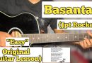 Basantaa – Jpt Rockerz | Guitar Lesson | Easy Chords | (With Strumming)