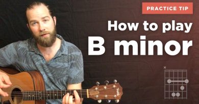 How to play the B minor chord on guitar (the easy way to learn)