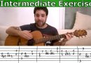 4 Intermediate Fingerstyle Exercise Riffs – Guitar Lesson Tutorial w/ TAB