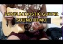 Davis Acoustic Guitar Review Budget Guitar from Sound Board Musical Instruments | Sound Demo