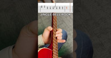 Jingle Bell Rock – intro w TABS #christmasmusic #jinglebellrock #guitar #guitarmusic #guitarlesson