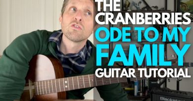 Ode To My Family by The Cranberries Guitar Tutorial – Guitar Lessons with Stuart!