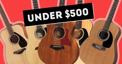 Tony's Top 5 Beginner Acoustic Guitars Under $500