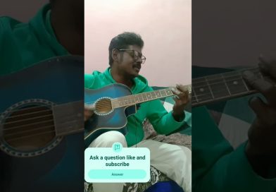 Yah Sham Mastani#guitar short tutorial with singing