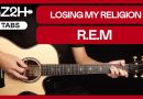 Losing My Religion Guitar Tutorial R.E.M Guitar Lesson |Chords + Strumming|