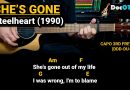 She’s Gone – Steelheart (1990) Easy Guitar Chords Tutorial with Lyrics