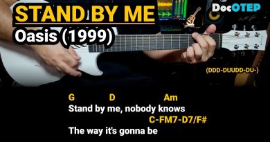 Stand By Me – Oasis (1997) Easy Guitar Chords Tutorial with Lyrics