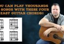 You can play thousands of songs with these four easy guitar chords!